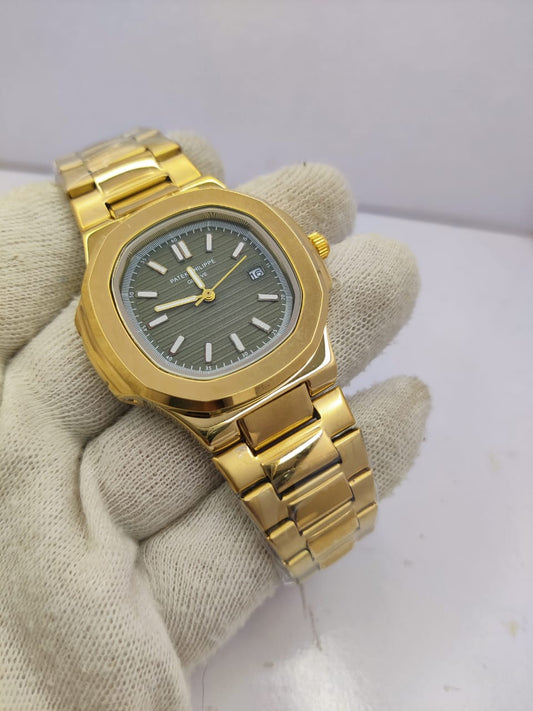 Patek Phillipe Nautilus-Turquoise Dial |Gold Edition|