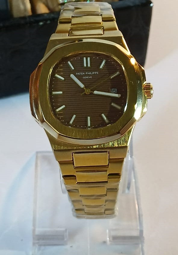 Patek Philippe Nautilus  – Gold| Brown Dial |