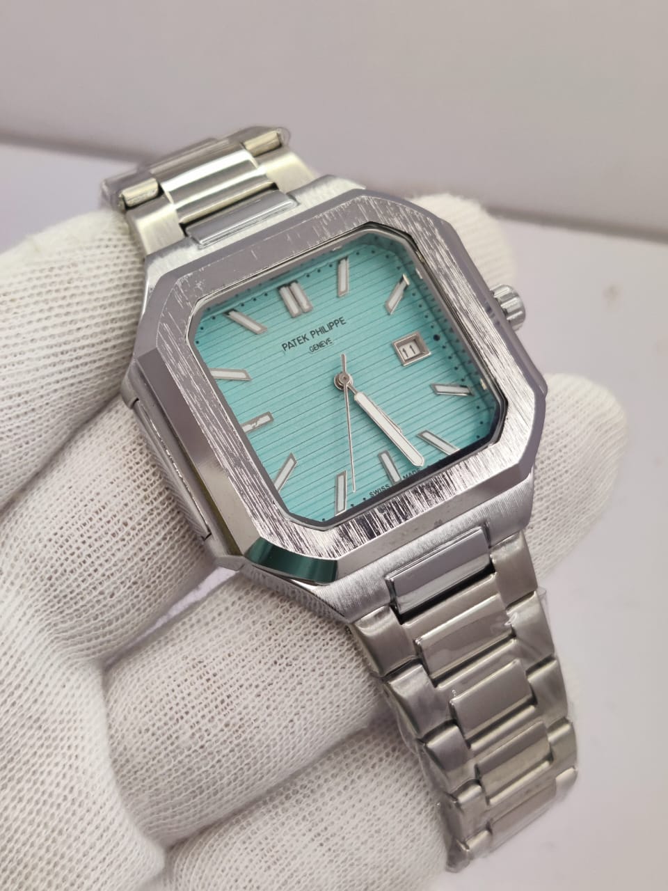 Patek Philippe Nautilus  – | Aqua Blue Dial |