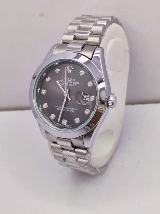 RLX  Oyster Perpetual Datejust – Diamond Hour Markers