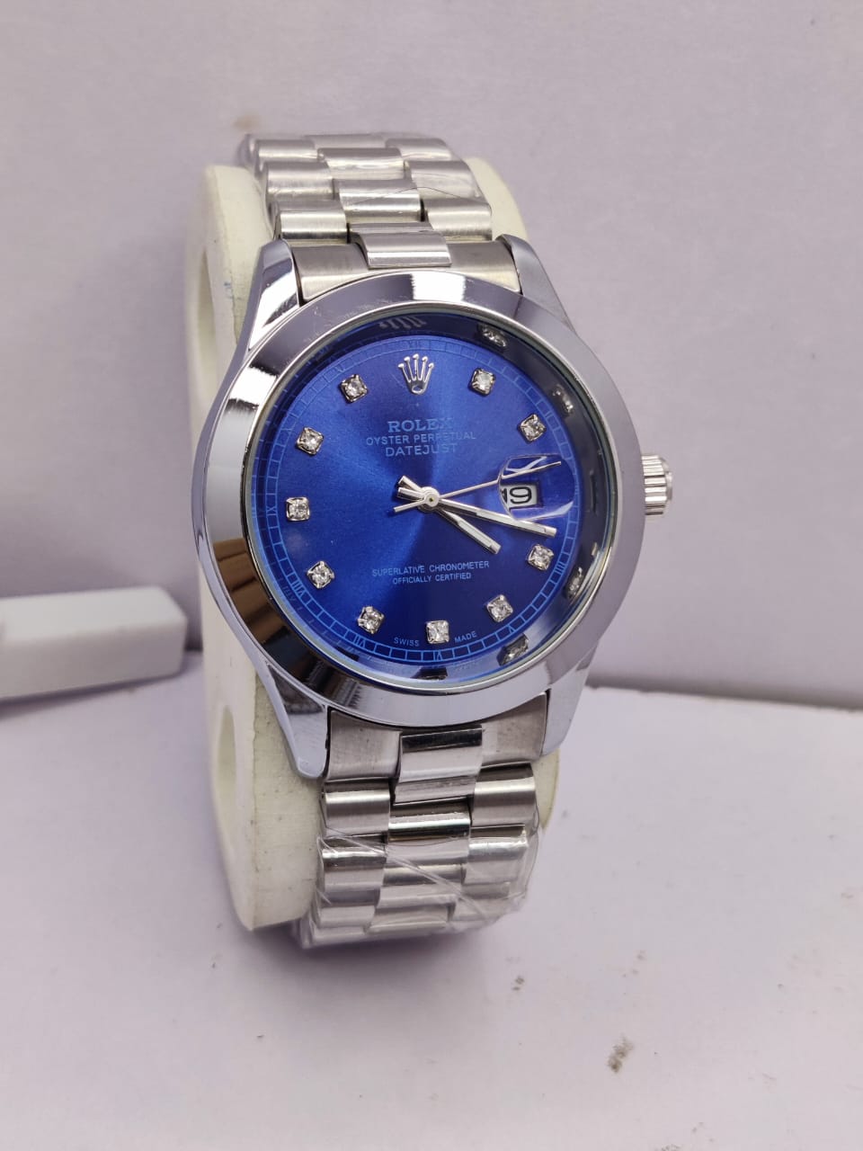 RLX  Oyster Perpetual Datejust – Diamond Hour Markers