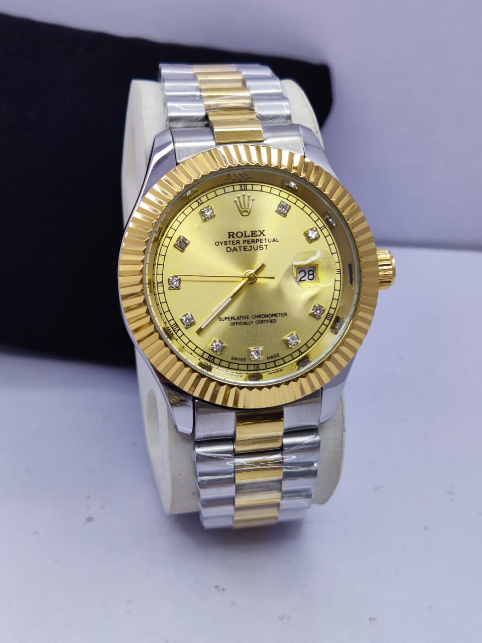 RLX Oyster Perpetual Datejust – Two-Tone with Diamond Markers