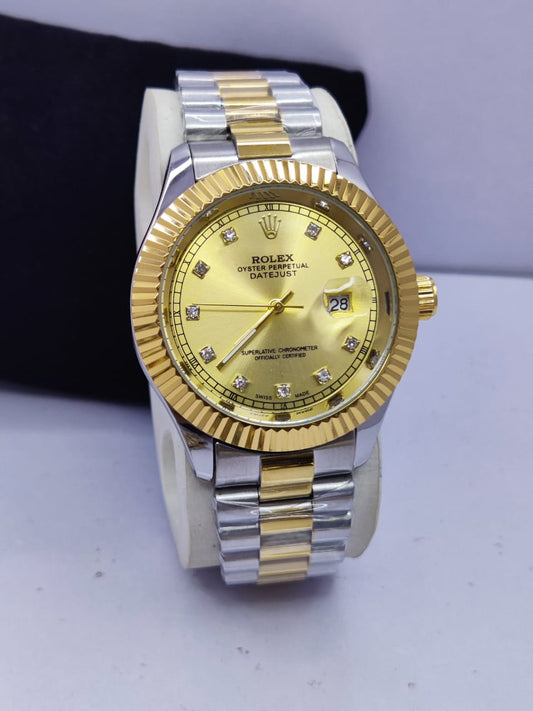 RLX Oyster Perpetual Datejust – Two-Tone with Diamond Markers