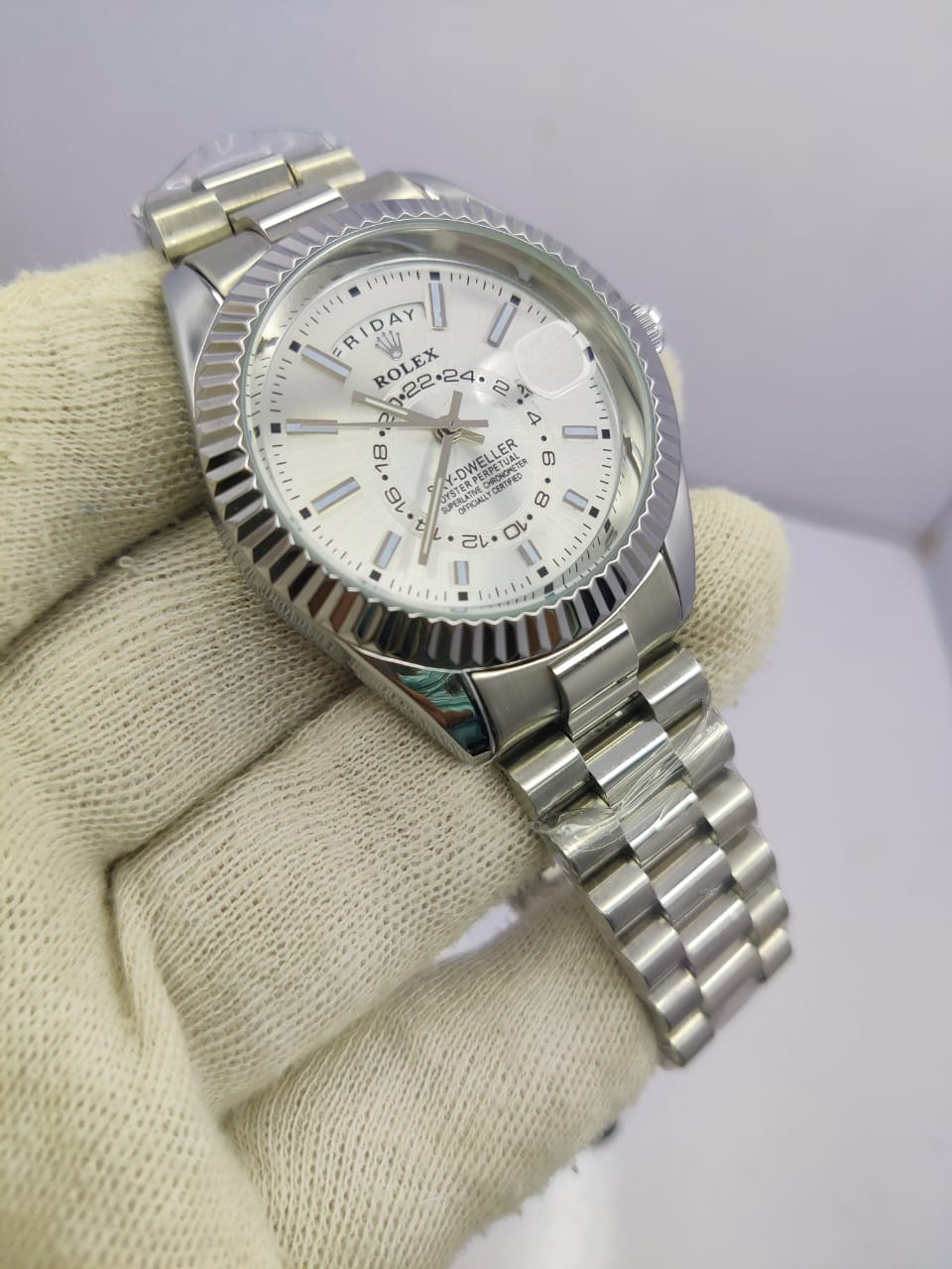 Rolex Sky-Dweller | Day-Date Display | Stainless Steel