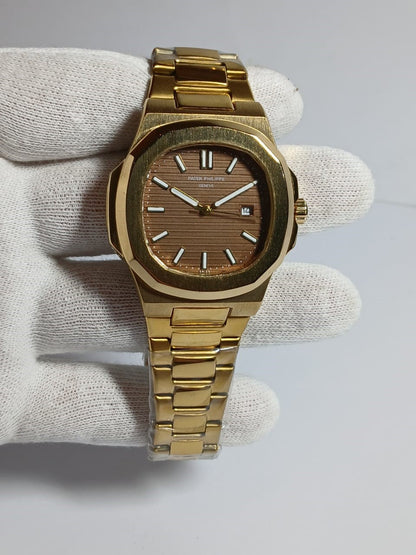 Patek Philippe Nautilus  – Gold| Brown Dial |