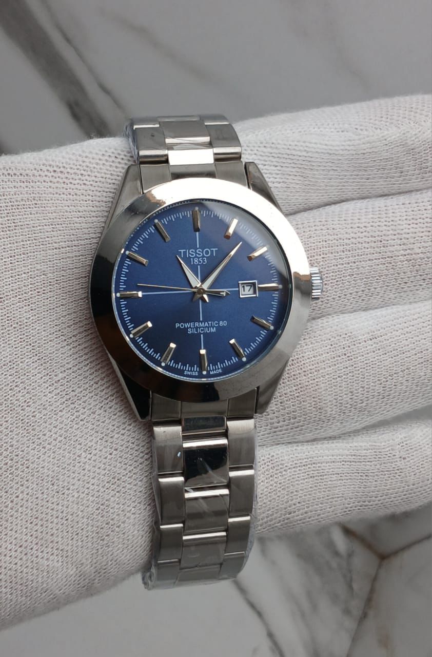 Tissot 1883 Watch for Men, Stainless Steel Bracelet,  Date Display