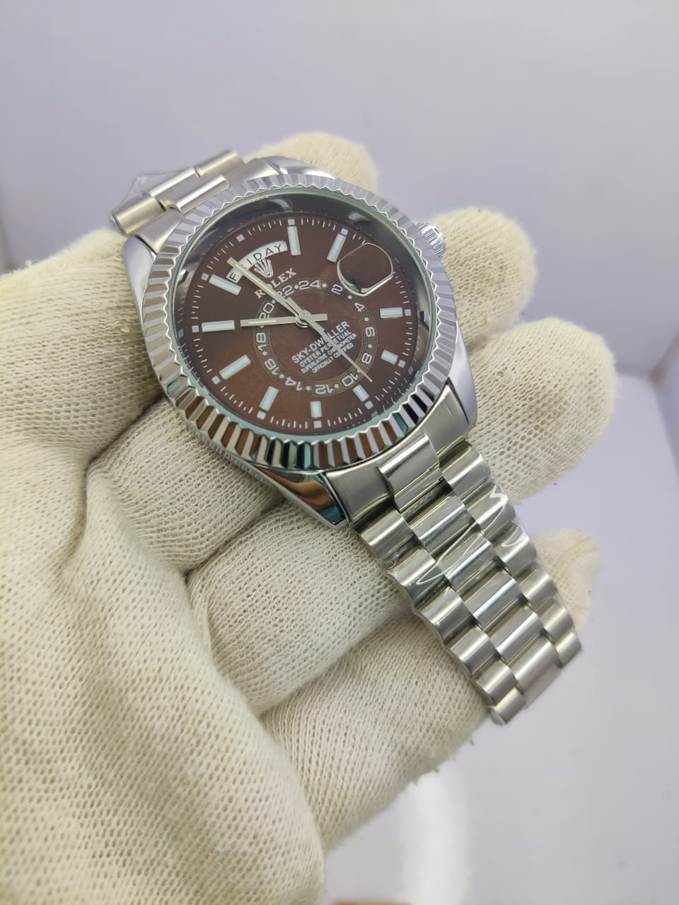 Rolex Sky-Dweller | Day-Date Display | Stainless Steel