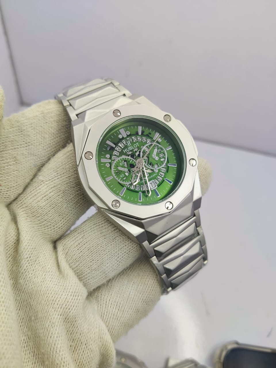 Hublot Chronograph –  | Green Dial |