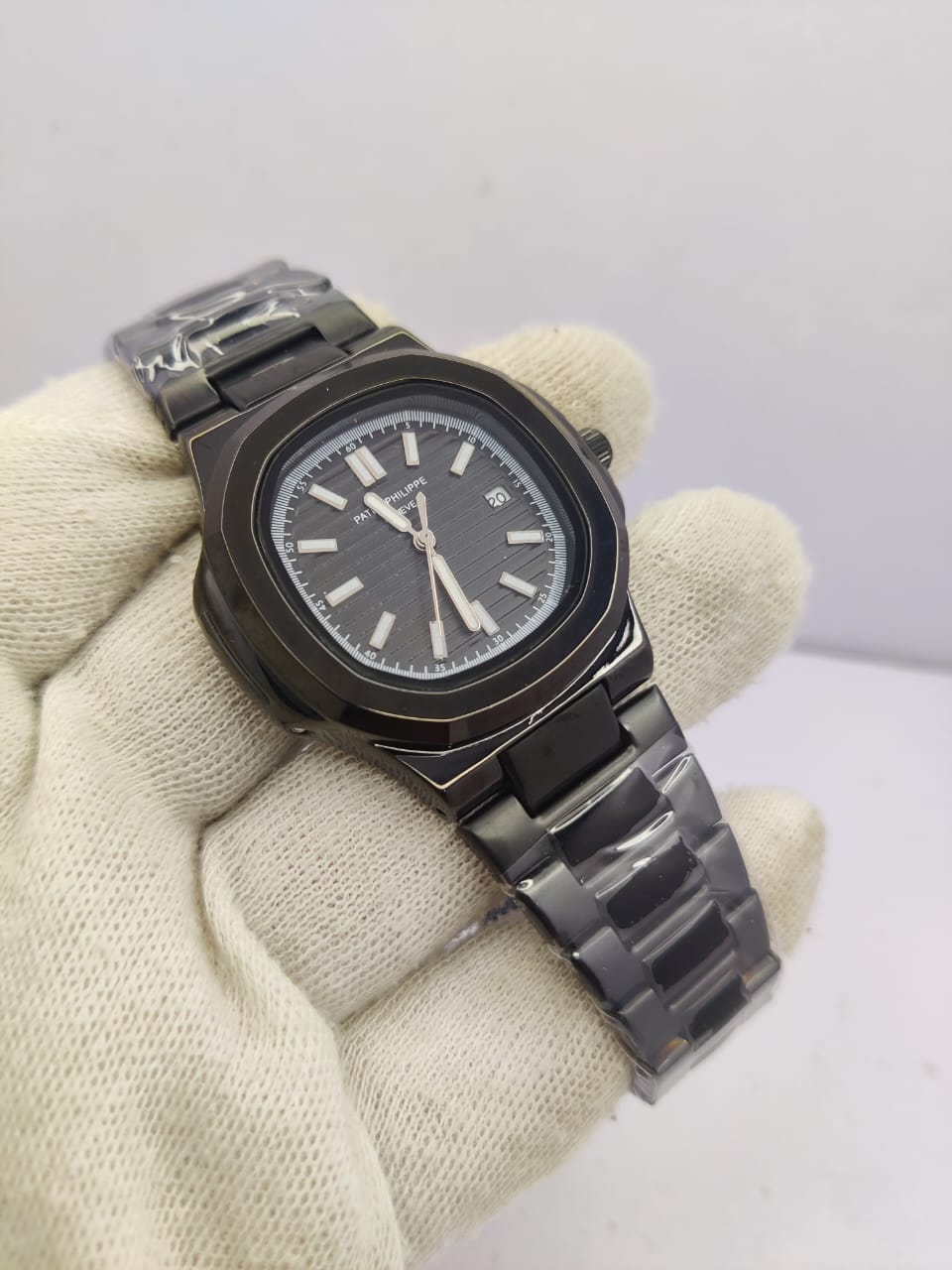 Patek Phillipe Nautilus-Turquoise Dial |Black|