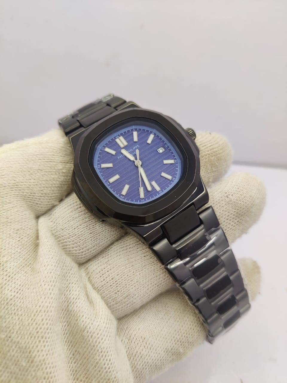 Patek Phillipe Nautilus-Turquoise Dial |Black|