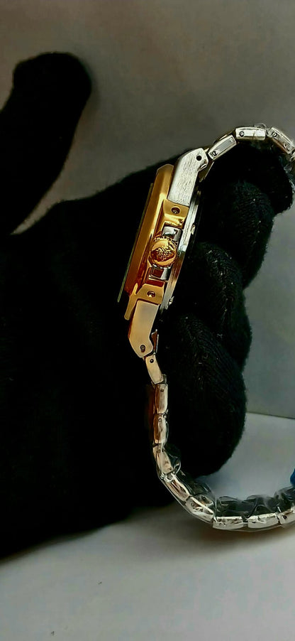 Patek Philippe Nautilus – Two-Tone | Aqua Blue Dial |