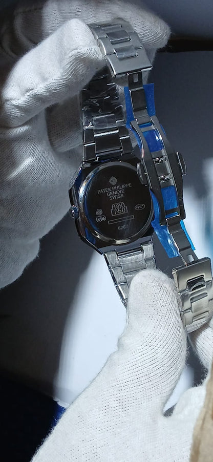 Patek Philippe Nautilus  – | Aqua Blue Dial |